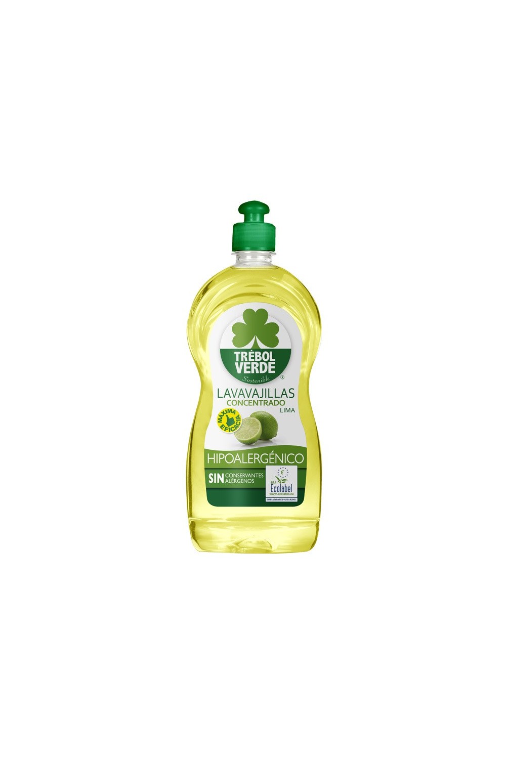 TRÉBOL VERDE - Trébol Verde Lavavajillas Lima Ecologico 750ml