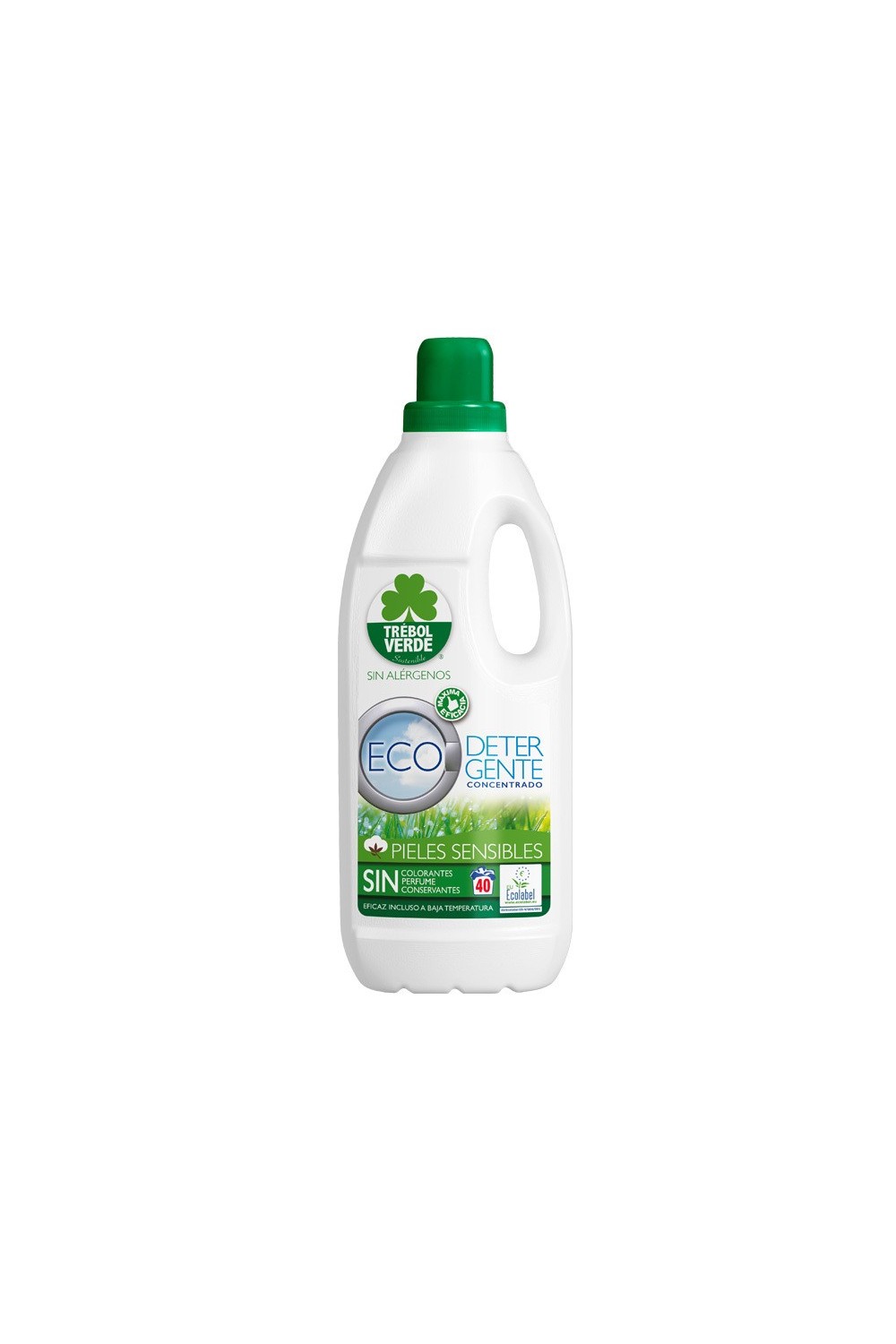 TRÉBOL VERDE - Trébol Verde Detergente Lavadora Concentrado Ecologico 2l