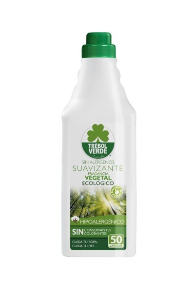 TRÉBOL VERDE - Trébol Verde Suavizante Vegetal Ecologico 1l