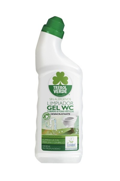 TRÉBOL VERDE - Trébol Verde Gel Wc Eucalipto Ecologico 750ml