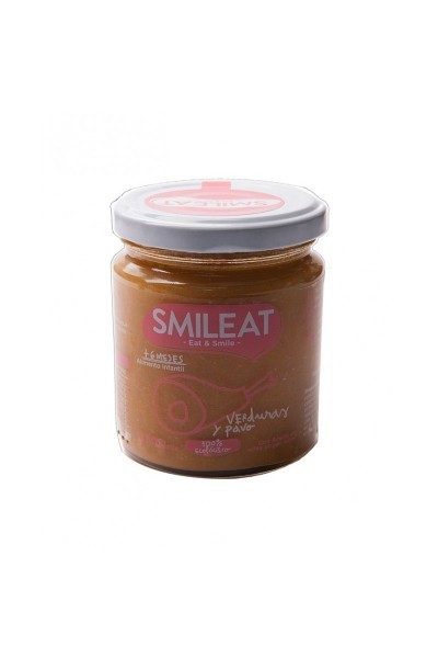 Smileat Potito Bio Pavo Con Verduras 230g