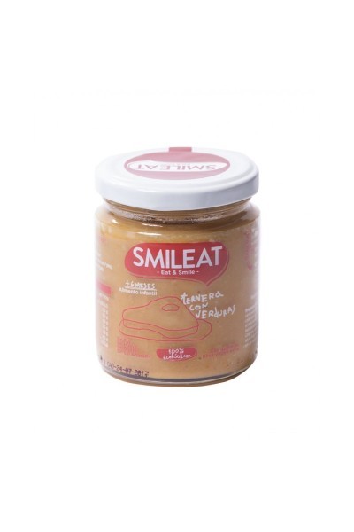 Smileat Potito Bio Ternera Con Verduras 230g