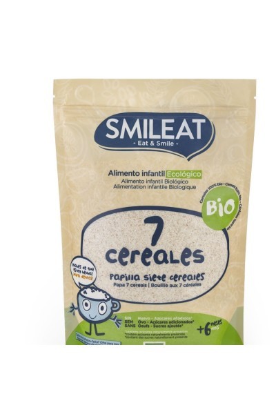 Smileat Papilla 7 Cereales Bio 200g