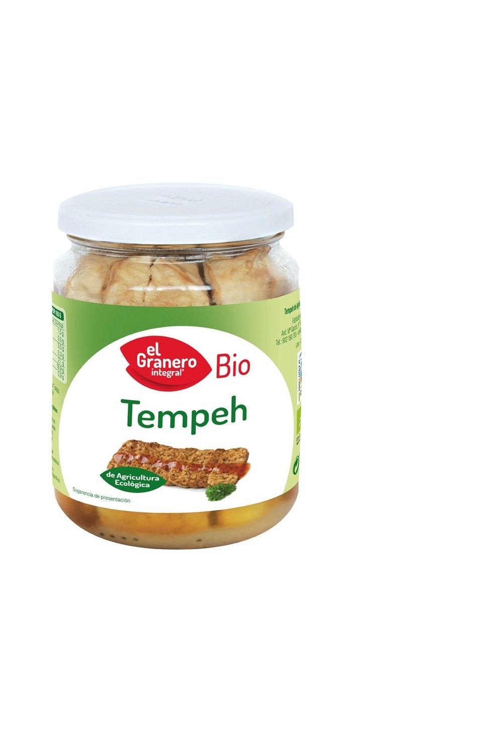 Granero Tempeh En Conserva Bote Bio 310g