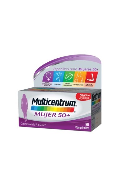 Multicentrum Woman 50+ 90 Tablets