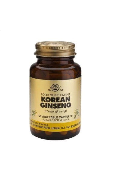 Solgar Korean Ginseng 50 Capsules