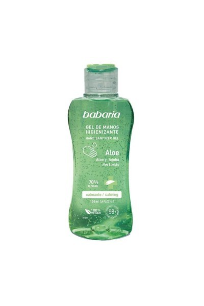 Babaria Aloe Sanitizing Hand Gel 70% Alcohol 100ml