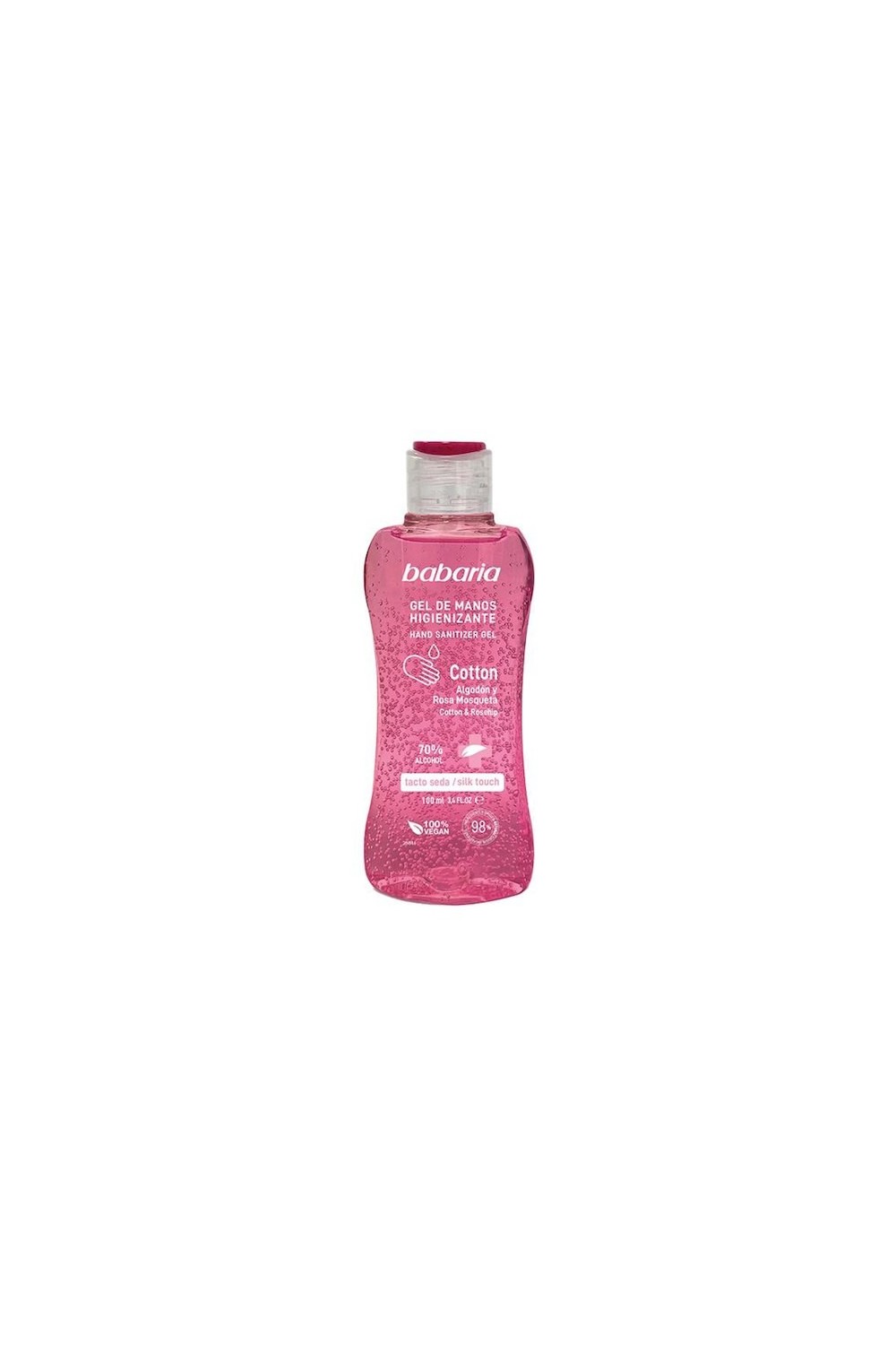 Babaria Cotton Sanitizing Hand Gel 70% Alcohol 100ml