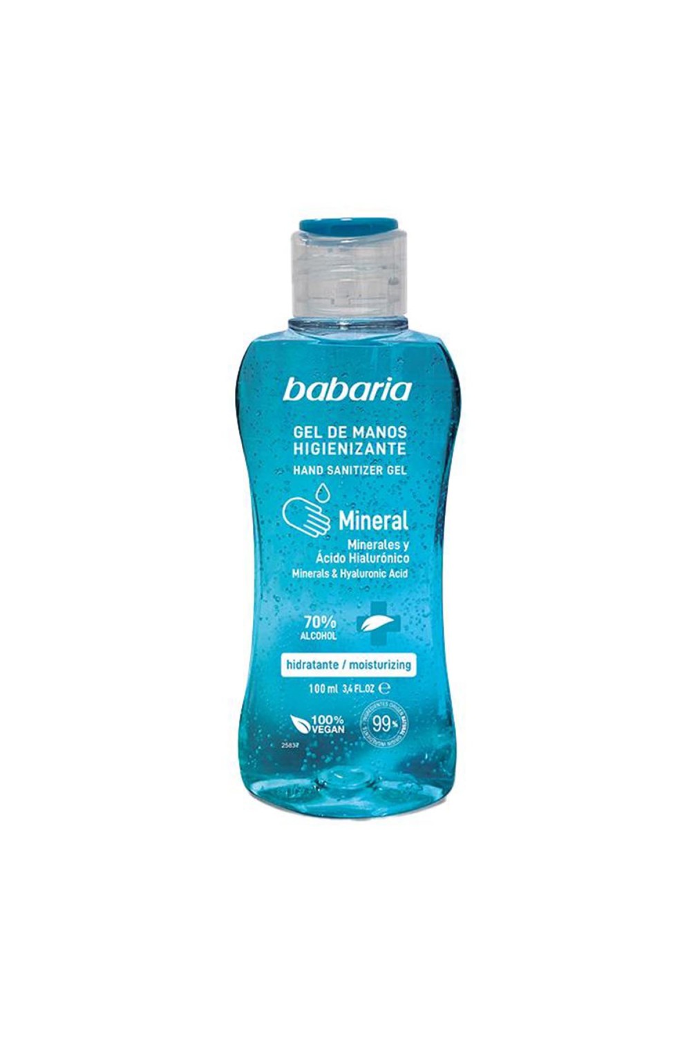 Babaria Mineral Sanitizing Hand Gel 70% Alcohol 100ml