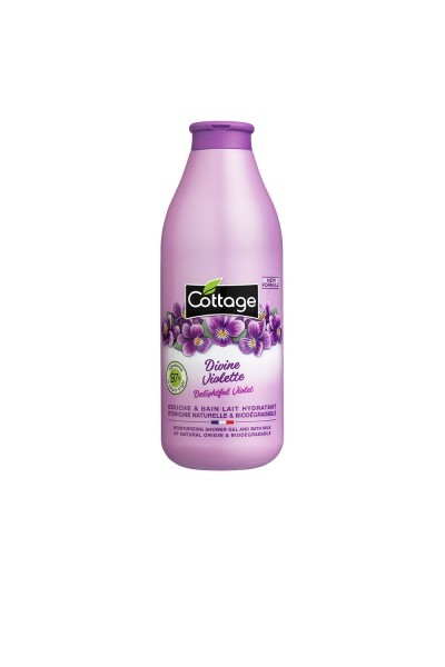 Cottage Divine Violette Milk Shower Gel 750ml