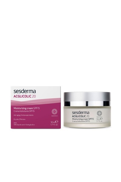 Sesderma Acglicolic 20 Moisturising Cream Spf15 50ml