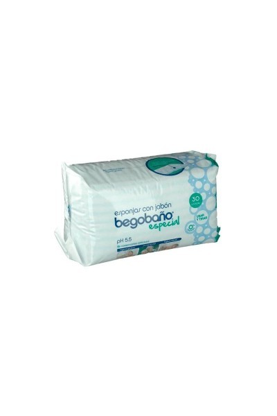 BEGOBAÑO - Jahisil Begobaño Soapy Sponge 30 Units