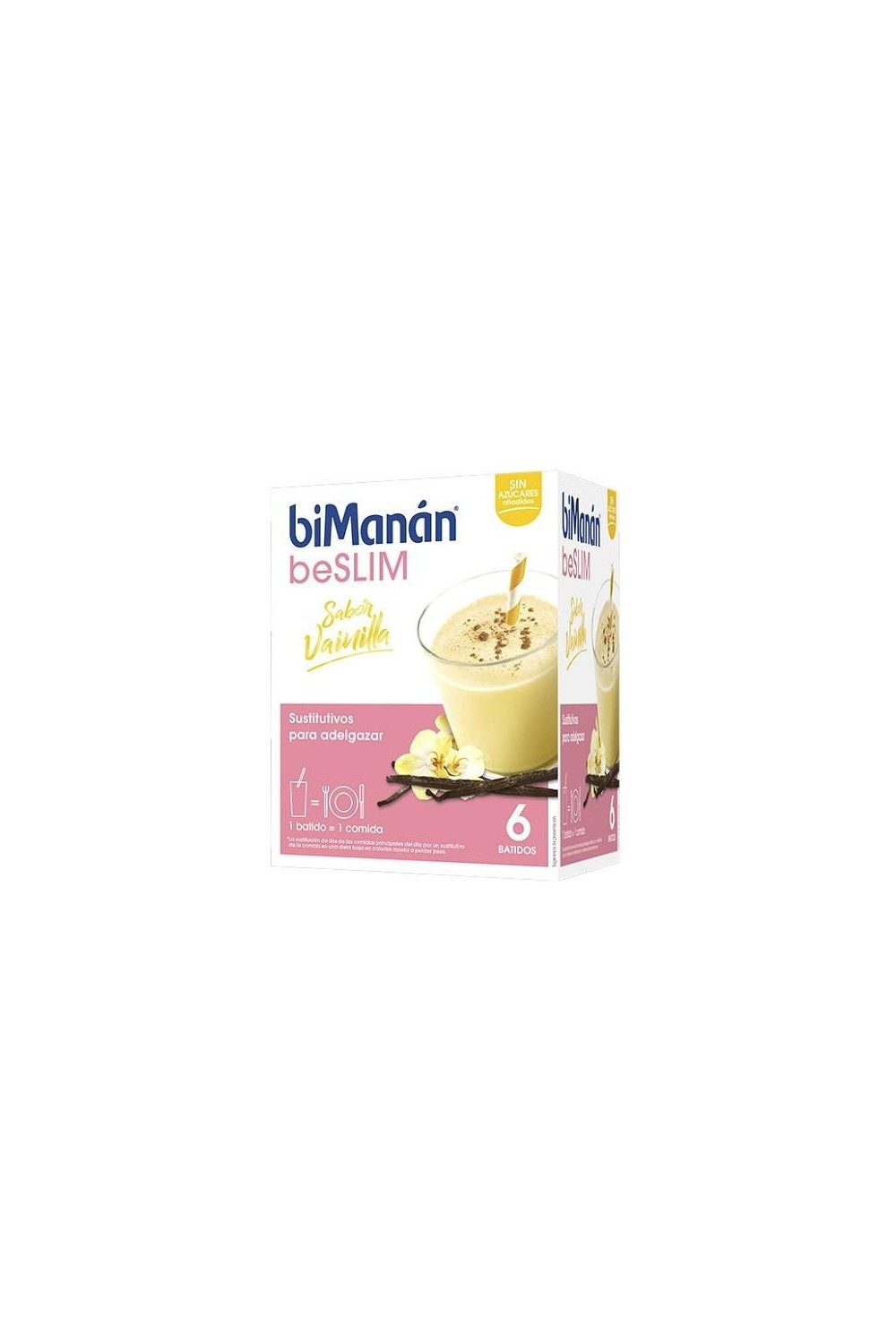 BIMANÁN - Bimanán Beslim Vanilla Milkshake 6 Sachets