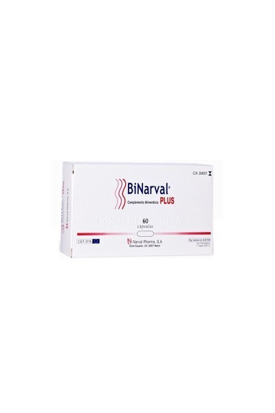 Narval Pharma Binarval Plus® 760mg 60 Caps