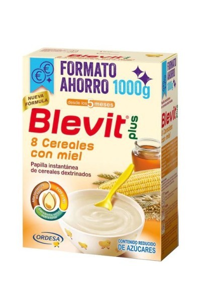 Ordesa Blevit 8 Cereals Snack With Honey Instant