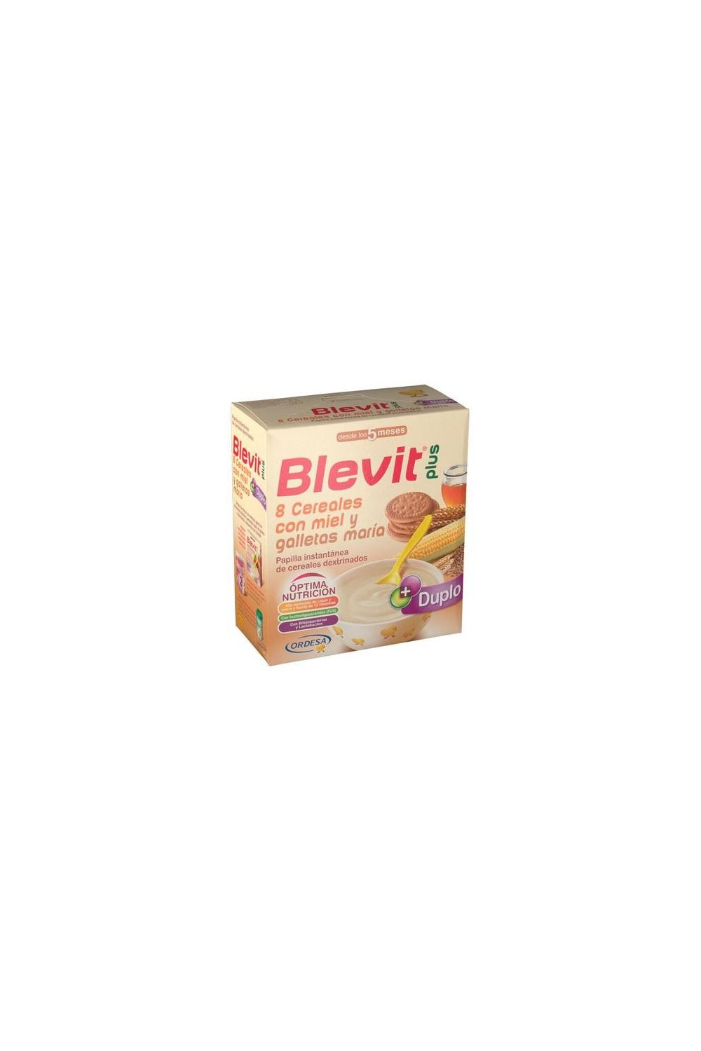 Ordesa Blevit™ Plus 8 Cereals With Honey and Biscuit Maróa 600g
