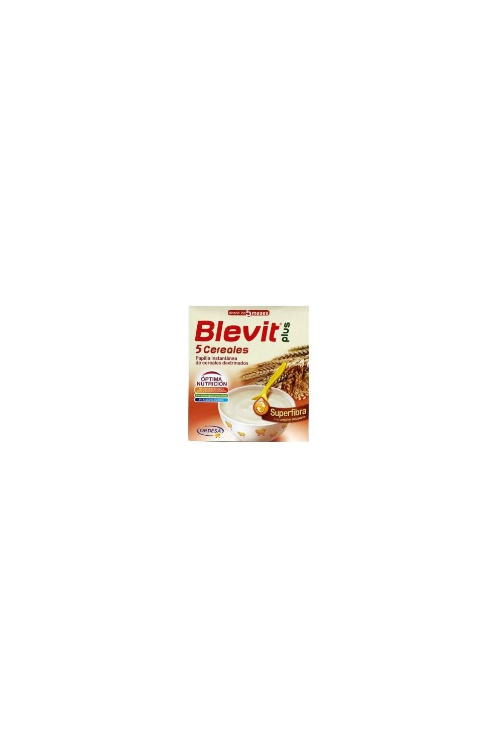 Ordesa Blevit Papilla Plus Superfiber 5 Cereals 600g