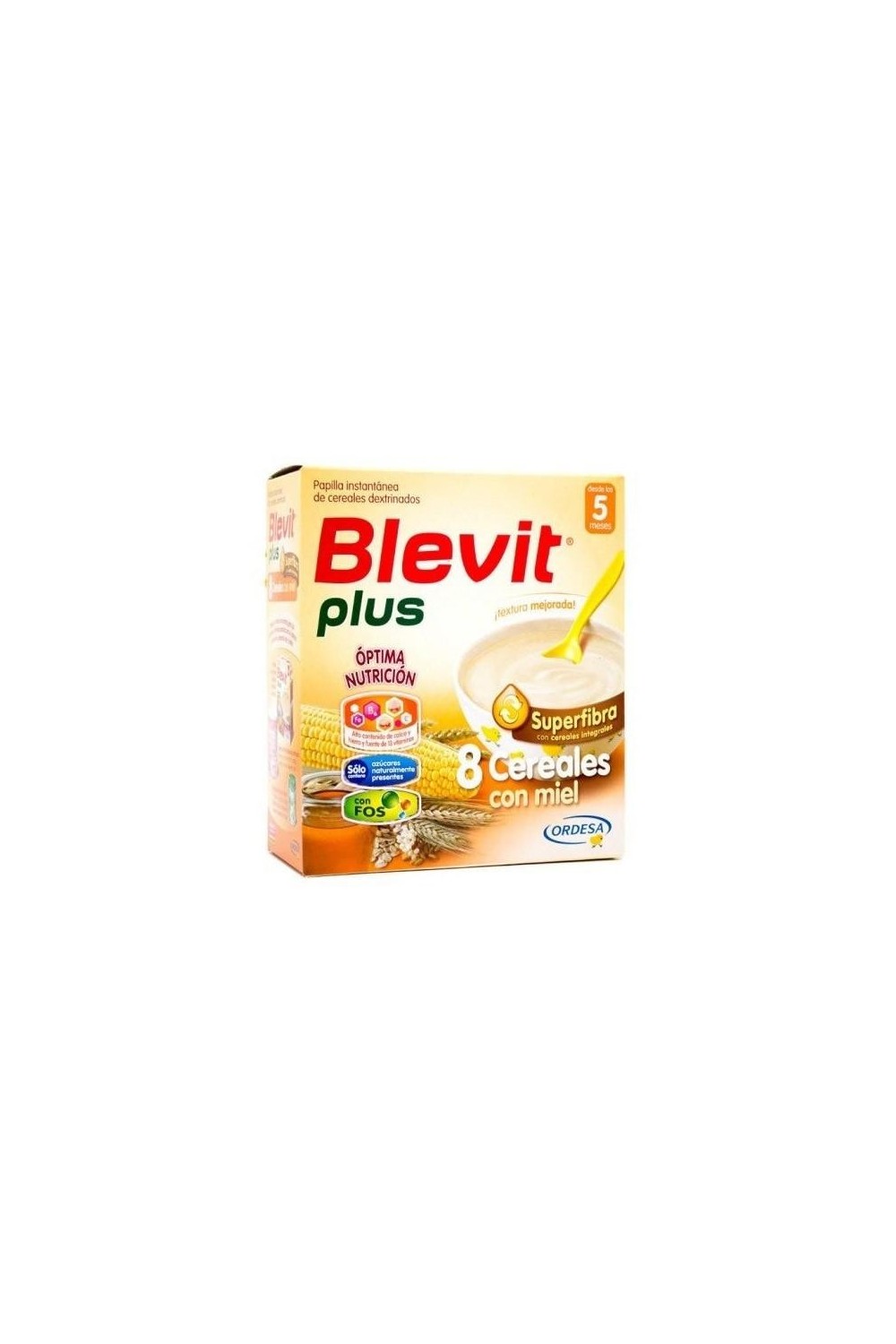 Ordesa Blevit Papilla Plus 8 Cereals With Honey Superfiber