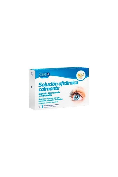 Care+ Solución Oftalmológica Calmante 10 Viales De 0,5ml