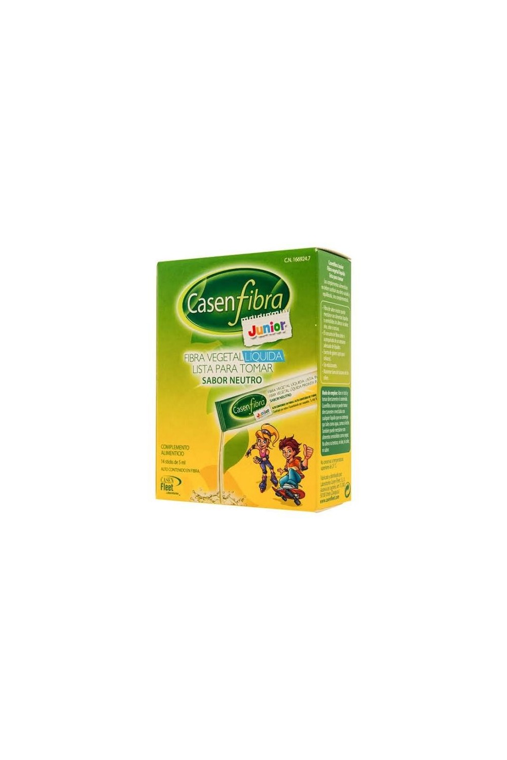 Casenfibra Casen Junior Fiber Liquida 14 Envelopes 5ml