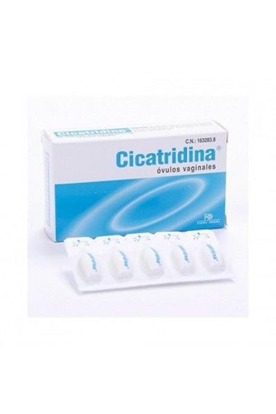 Cicatridina 5 Mg 10 Ovules Vaginal