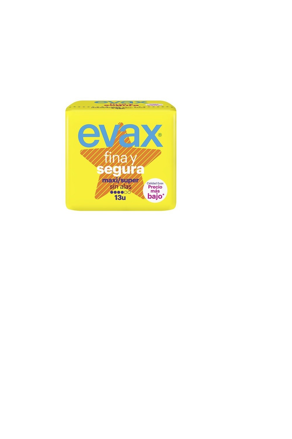 Evax Fine and Safe Maxi 13UND Compresses