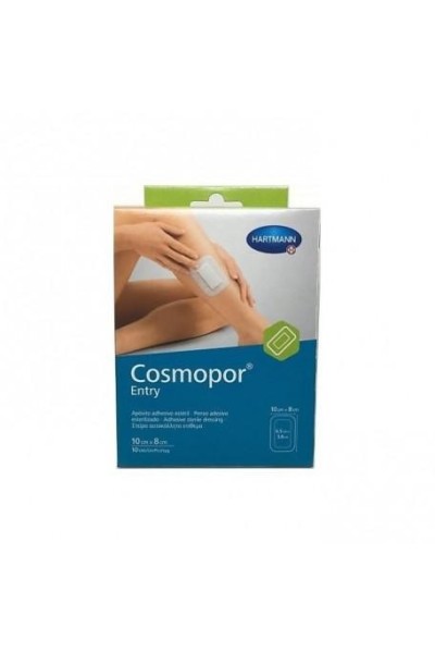 Cosmopor Entry Adhesive Dressing 10 X 8 Cm 10 Units Hartmann