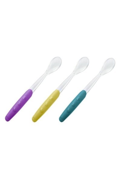 Nuk Silicone Spoons Learning Easy 2 Units