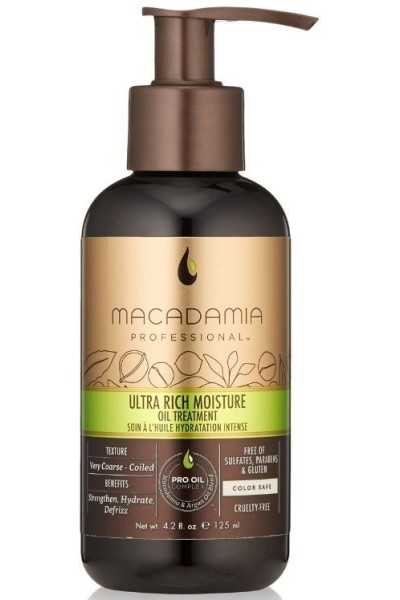 MACADAMIA NATURAL OIL - Macadamia Ultra Rich Moisture Oil Treatment 125ml