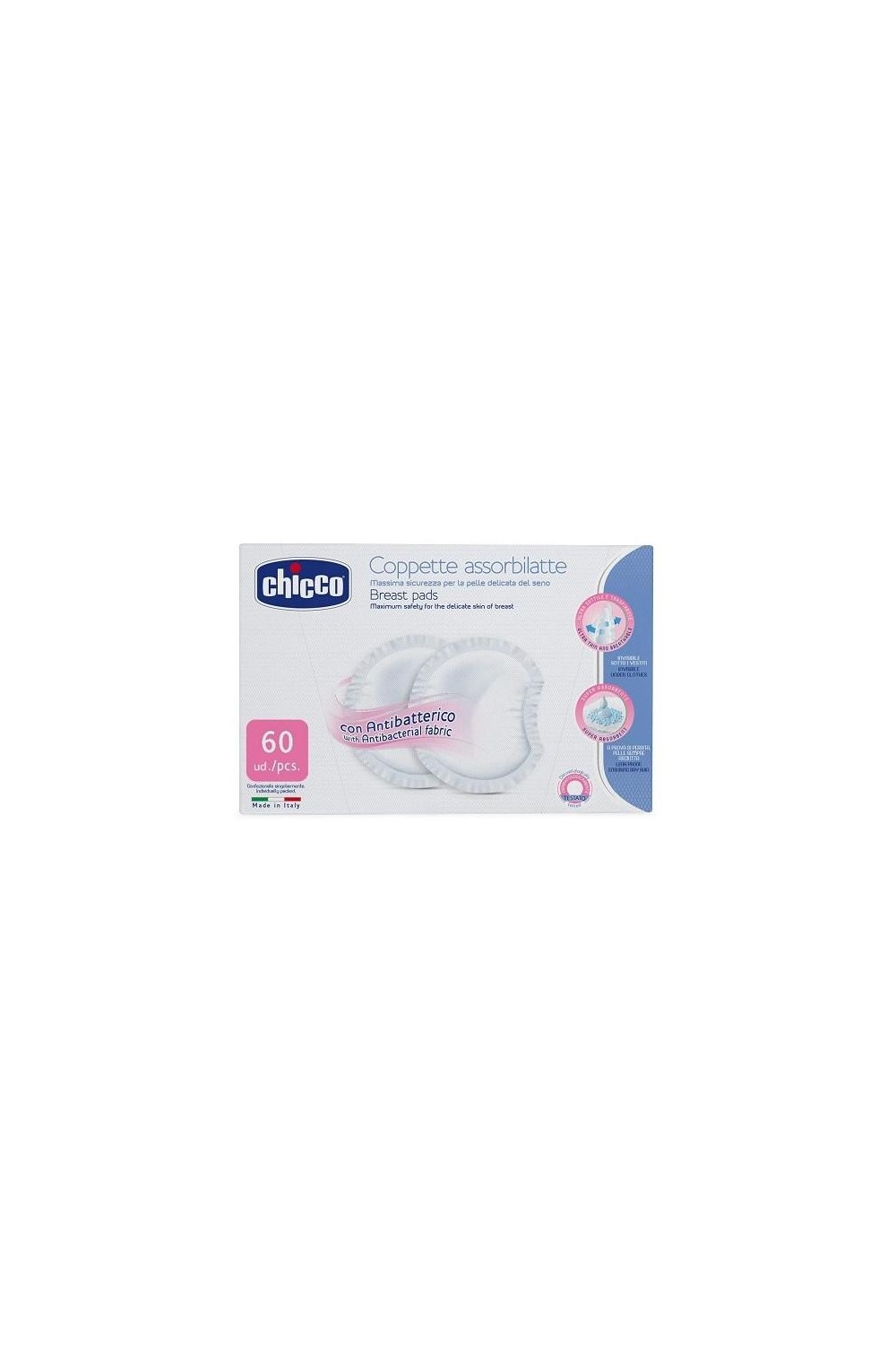 Chicco Antibacterial Absorbent Discs