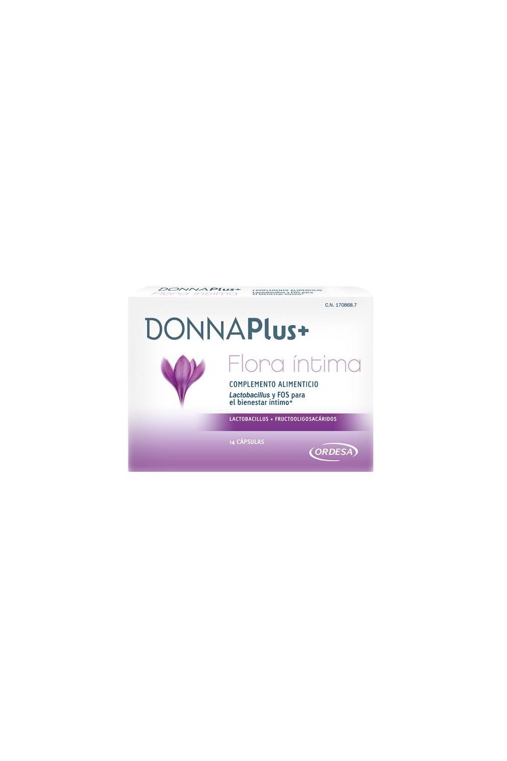 Donna Plus Donnaplus Food Supplement Flora Intima Plus 14 Capsules