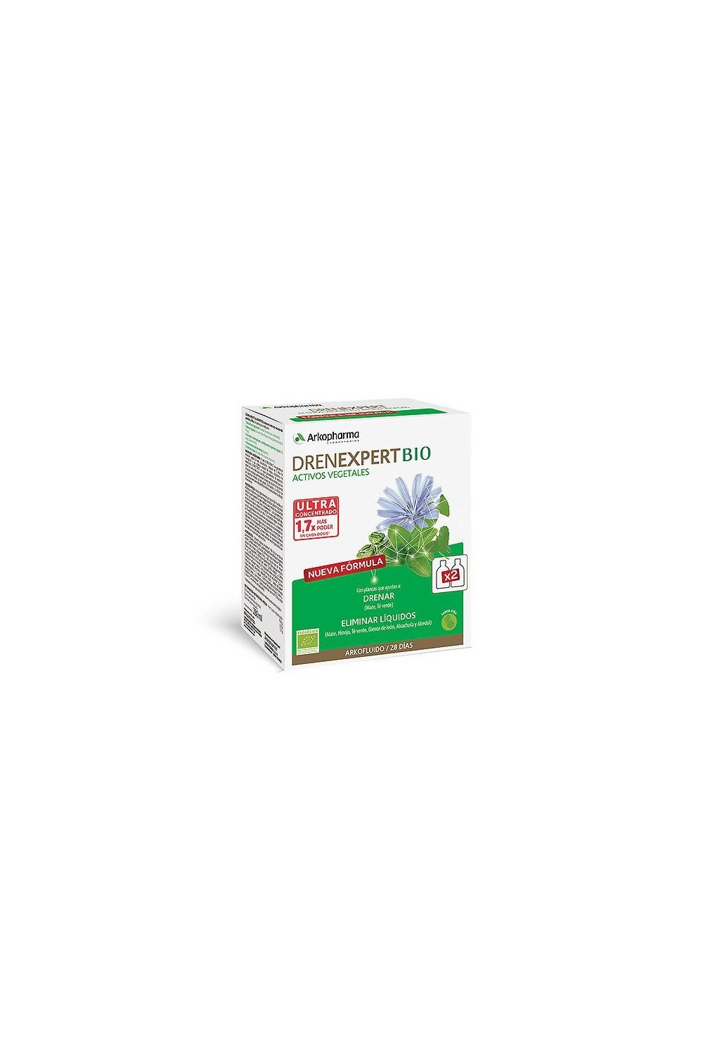 Arkopharma Drenexpert Natural Active Ingredients 2x 280ml