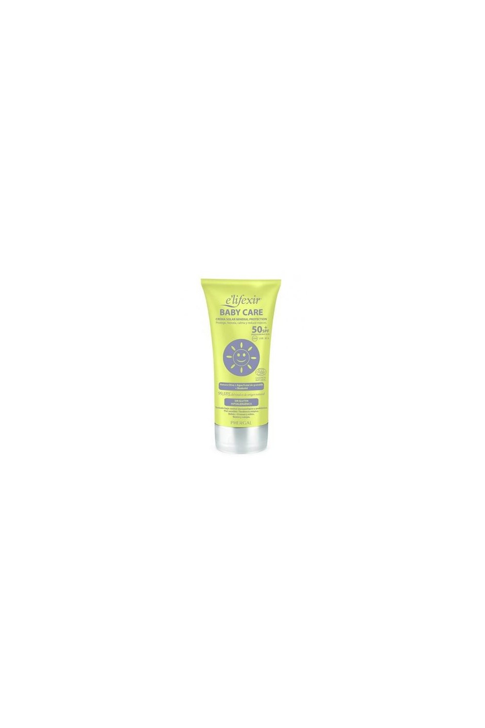 Phergal Elifexir Baby Care Crema Solar Mineral Spf50 100ml