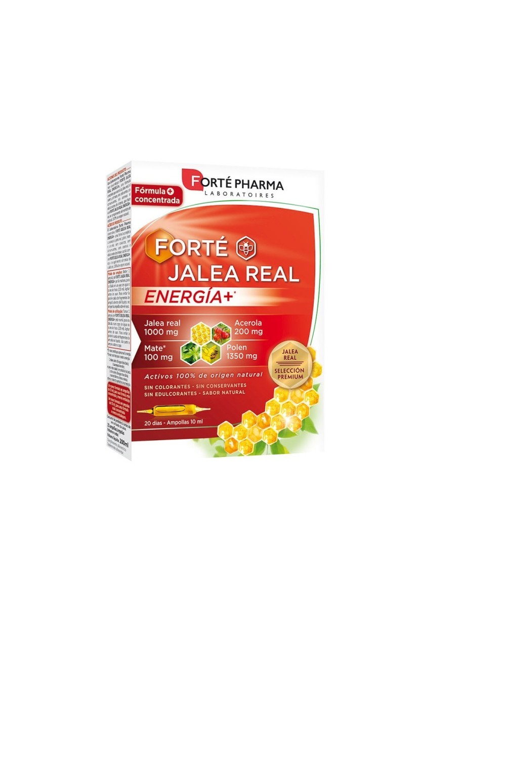 FORTÉ PHARMA - Forté Pharma Forté Royal Jelly Energy 20 Ampoules Of 15ml