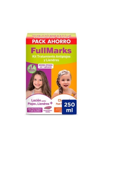 Fullmarks Lotion Anti-Lice Kit 100ml Shampoo 150ml