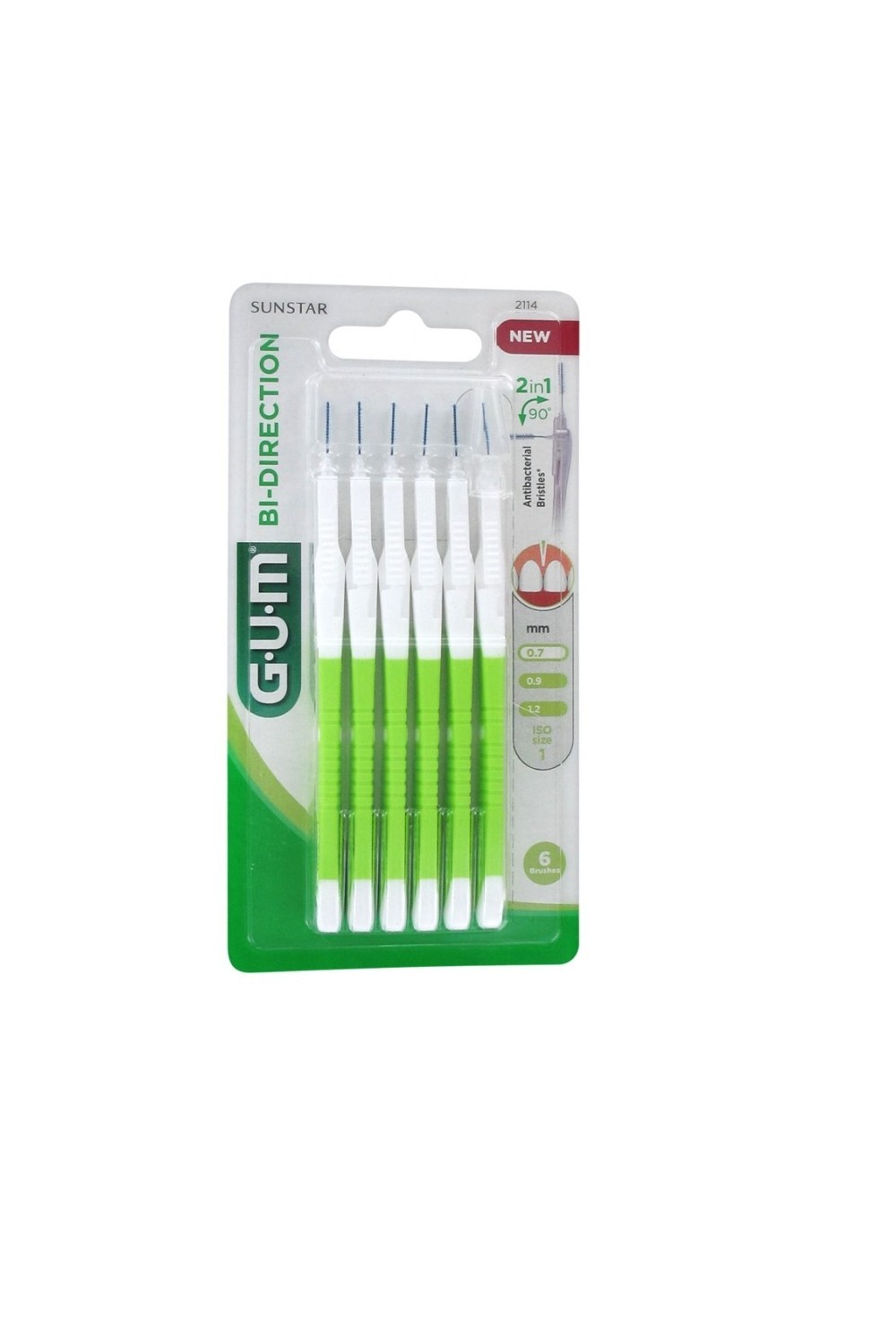 Gum Bi-Direction 0,7mm Green