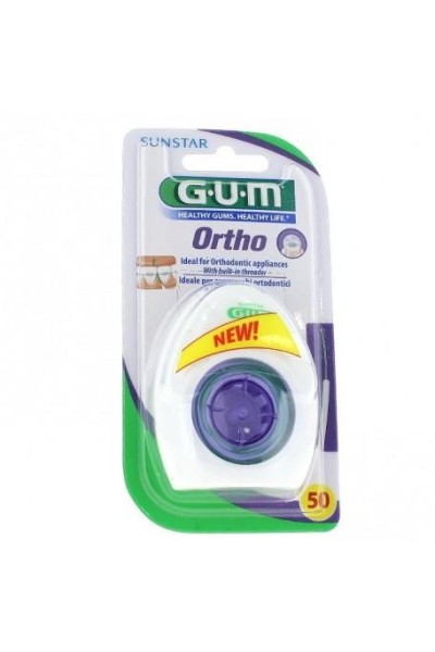 Sunstar Gum Ortho Floss 50 Units