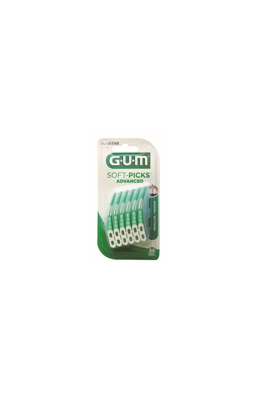 Gum® Soft-Picks Advanced Regular Soft Picks 30uds