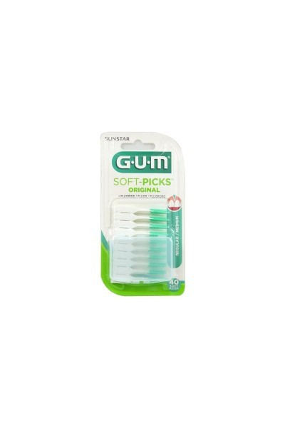 Sunstar Gum Soft Picks Regular Cleaner 40 Pcs