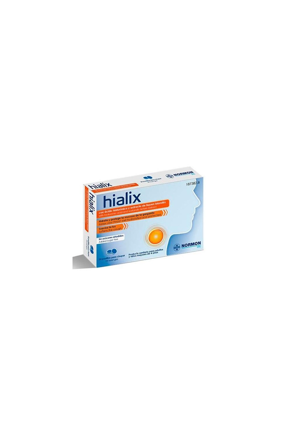 Normon Hialix 24 Pastillas Para Chupar