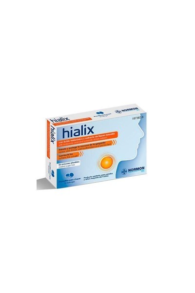 Normon Hialix 24 Pastillas Para Chupar