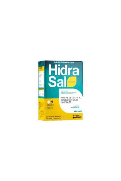 Plusquam Pharma Hidrasal Limón 24 Comprimidos