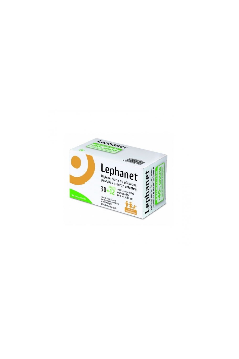 Lephanet Eyelid And Eyelash Hygiene 30+12 Wipes