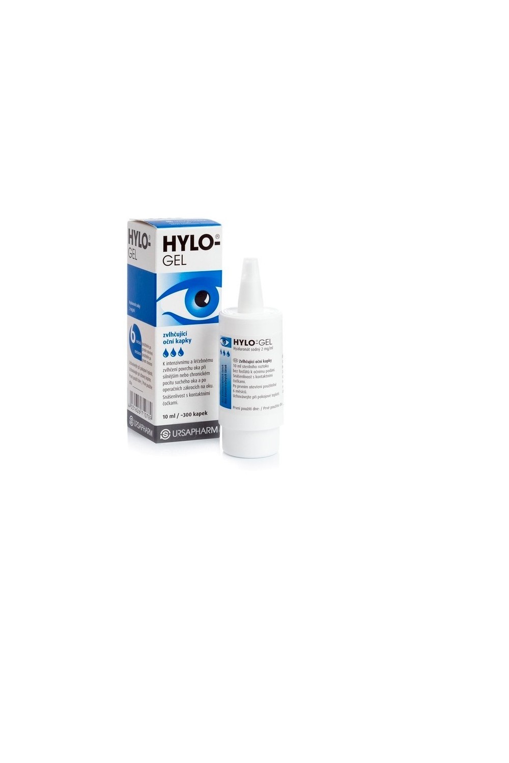 Brill Pharma Hylo Gel Lubricant Eye Drops 10ml