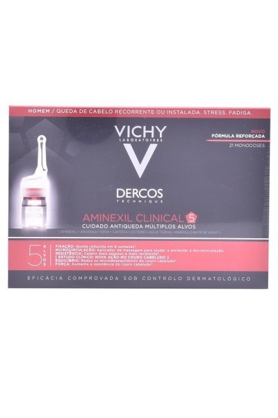 Vichy Dercos Aminexil Clinical 5 Male 21x 6ml