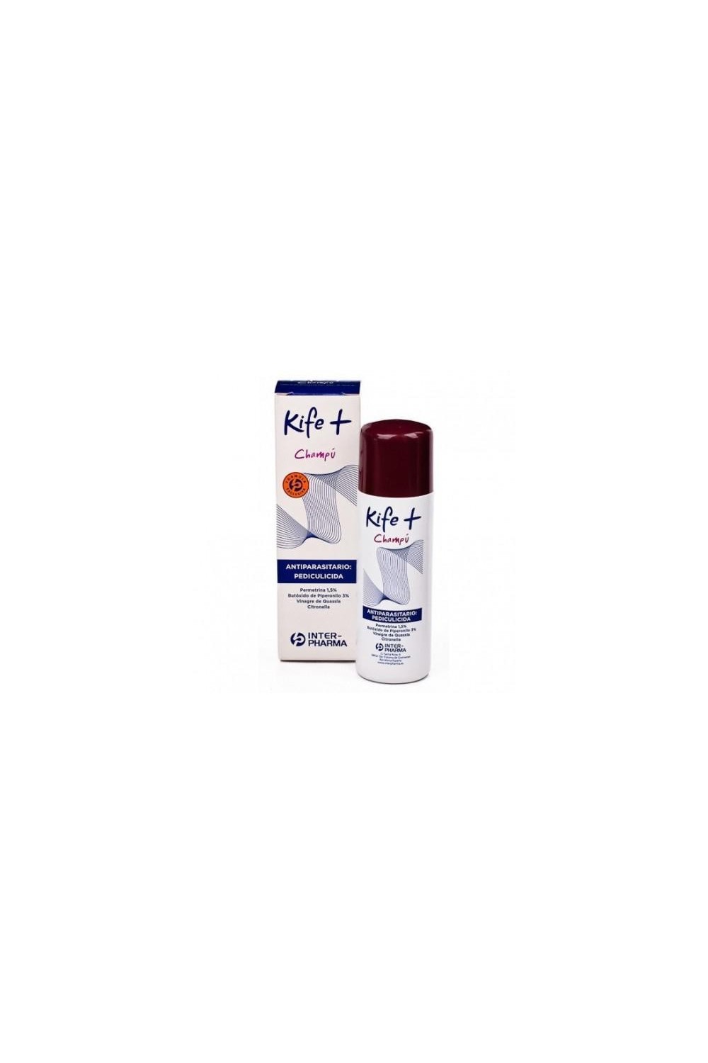 Inter Pharma Kife Lice Shampoo Comb 100ml