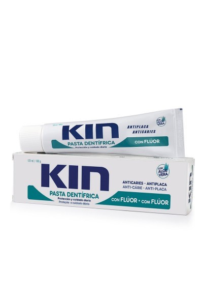 Kin Toothpaste With Fluoride and Aloe Vera 125ml
