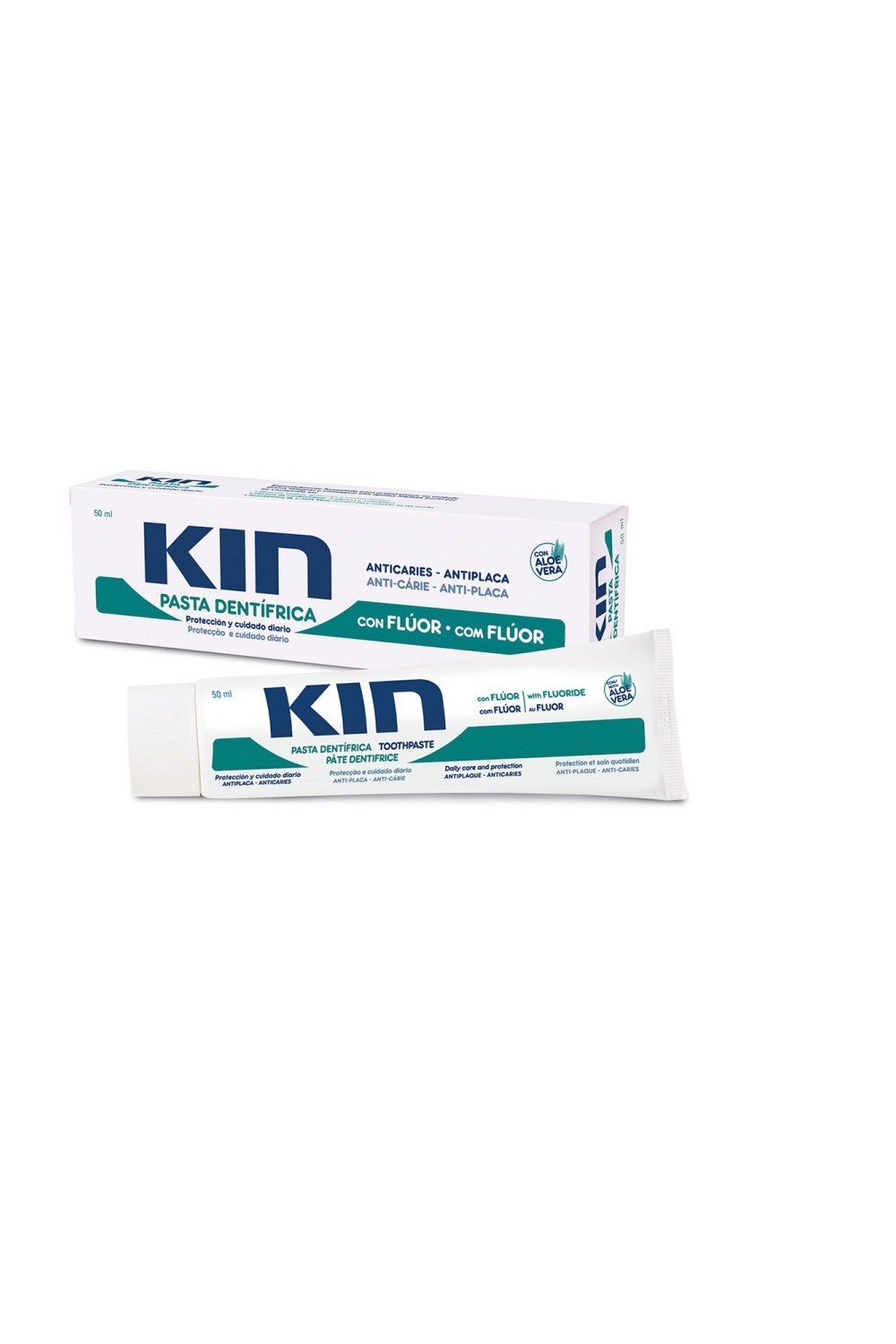 Kin Toothpaste With Fluoride and Aloe Vera 50ml