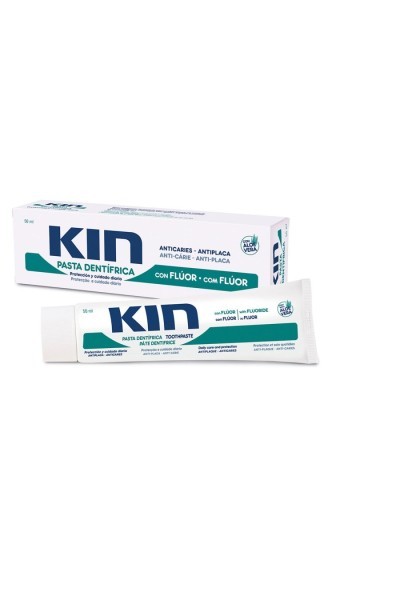 Kin Toothpaste With Fluoride and Aloe Vera 50ml
