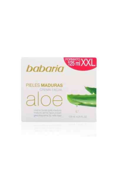 Babaria Aloe Vera Nourishing Facial Cream Mature Skin 125ml